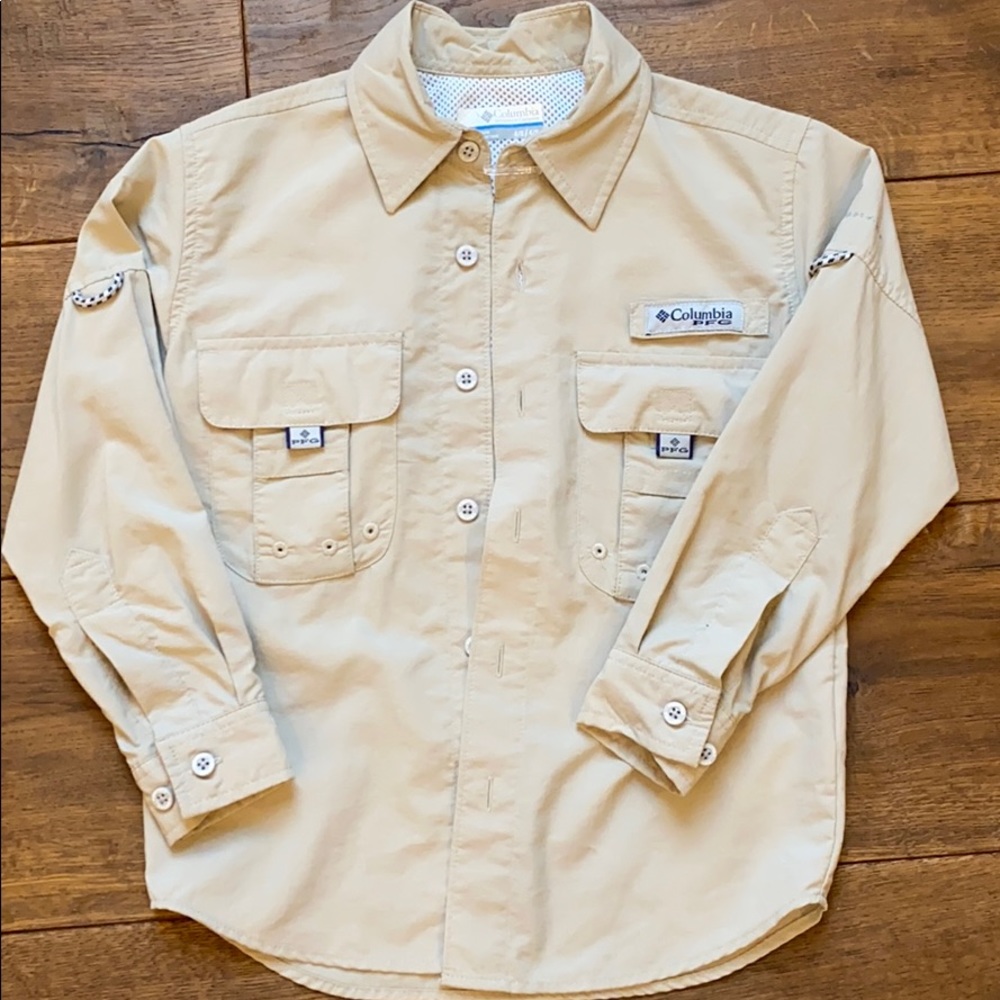 Boys Columbia PFG (Performance fishing gear)